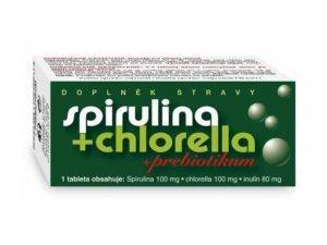 Naturvita spirulina + chlorella + prebiotikum 90 tablet