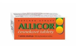Česnekové tablety Allicor
