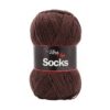 6520 Socks ponožková příze hnědá