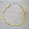 Žluto-bílé květy náhrdelník