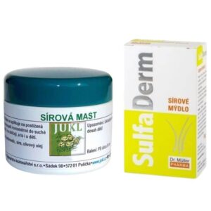 Síra set (mast se sírou, mýdlo se sírou)