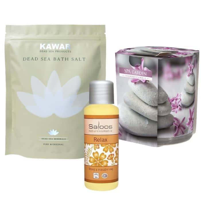 Relaxační set do koupele (wellness set) Relaxační set do koupele (wellness set)