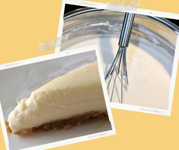 Nepečený cheesecake