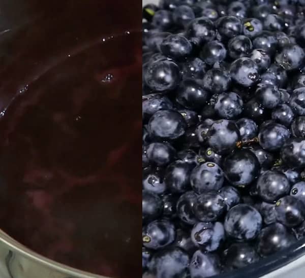 Hroznový sirup recept (hroznový sirup)