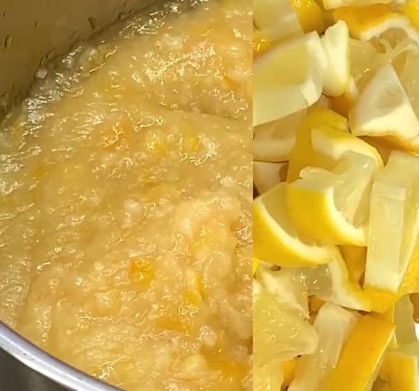 Citronová marmeláda recept