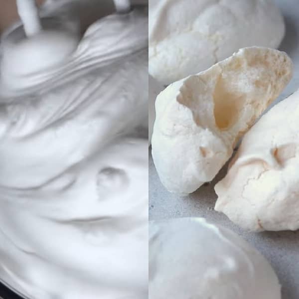 Sněhové pusinky bez bílků (sněhové pusinky recept)