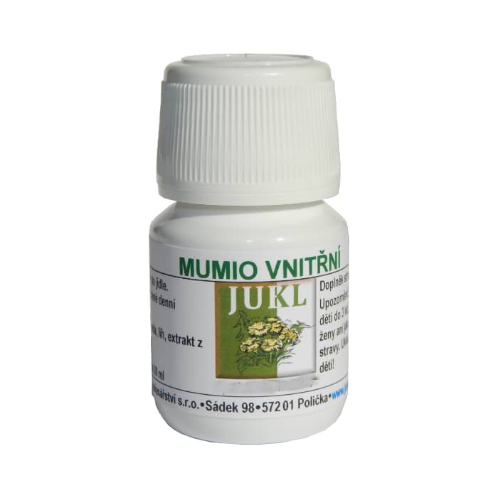 Mumio kapky (mumio tinktura) Mumio kapky (mumio tinktura)