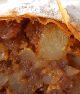 Recept na jablečný štrúdl (jablečný štrúdl)